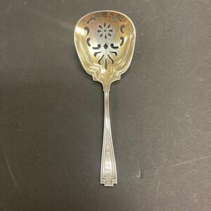 Gorham Antique Sterling Silver Etruscan Tomato Server Serving Spoon TSP